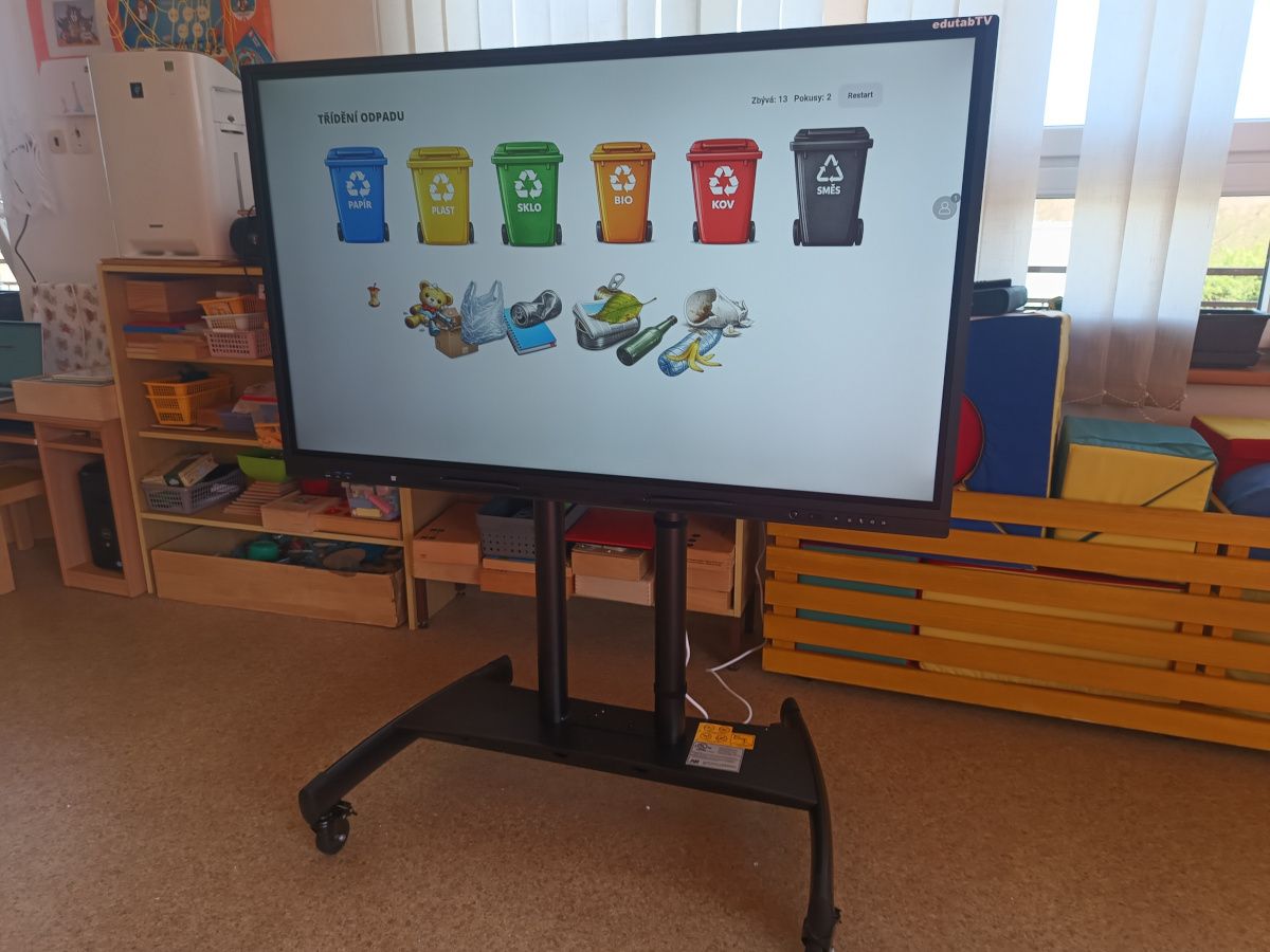 Dotykový monitor simulátory