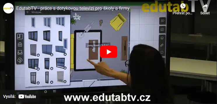 Dotykové televize, obrazovky, monitory