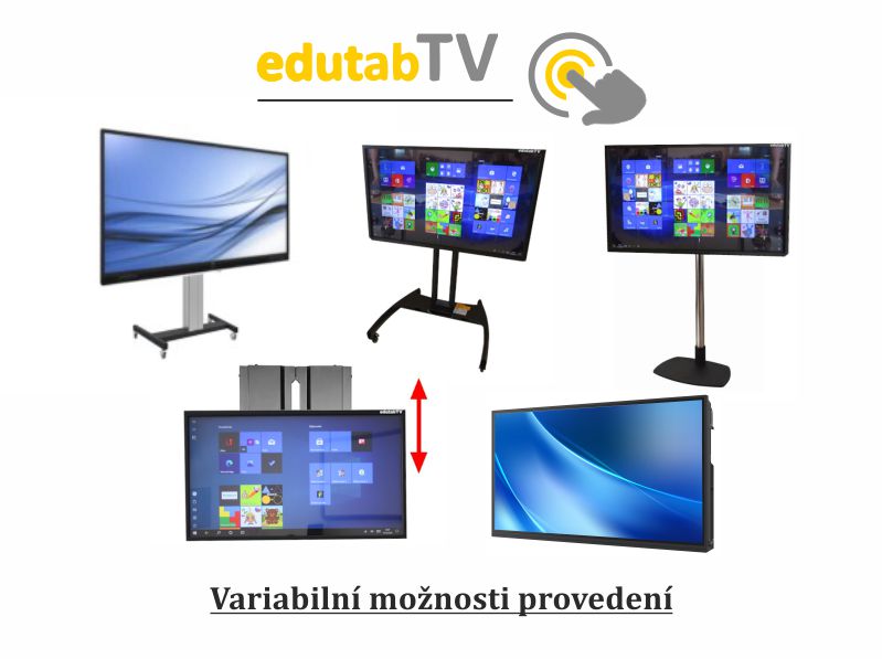 EdutabTV dotykové televize