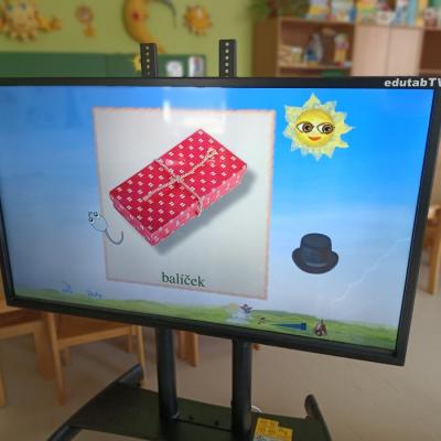 Dotykova Televize Monitor Sestava Tabule 50 5