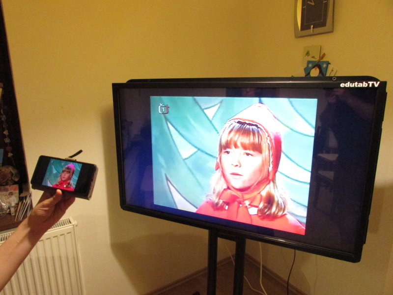 Zrcadlení obsahu. bezdrátový přenos z mobilu či počítače, miracast